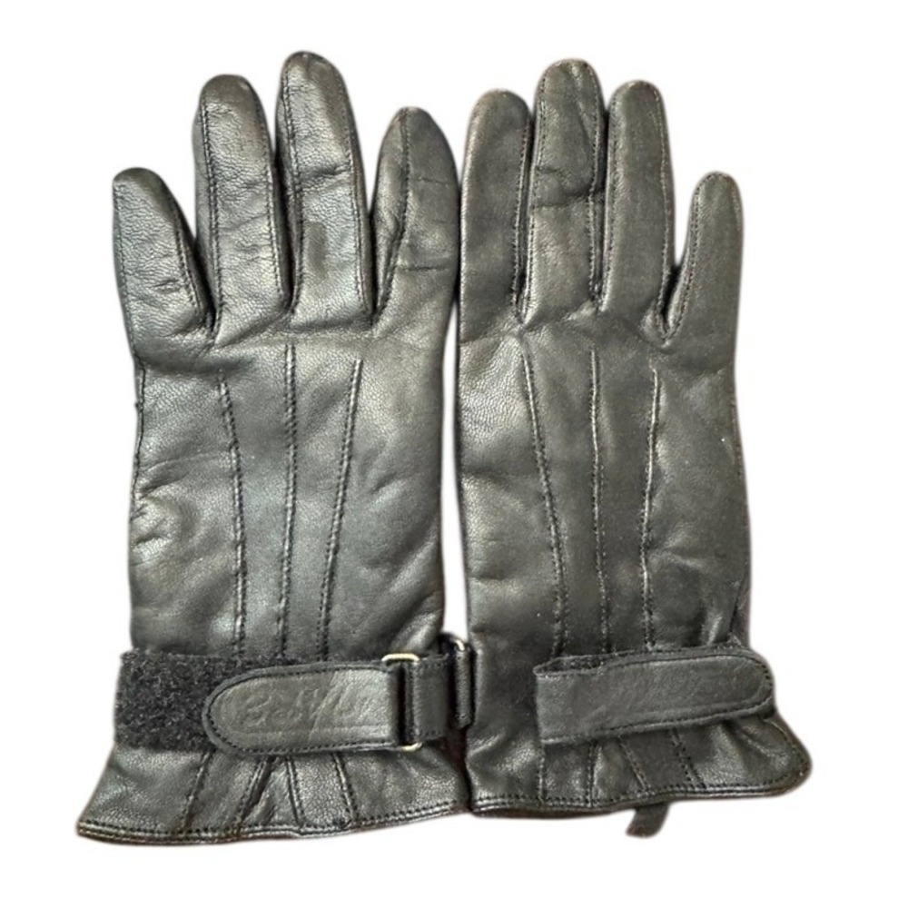 Altare Leather Fleece Lined Gloves with Adjustable Wrist Strap Size 7.5 AL7428